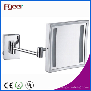Fyeer Single Side Square Foldable LED Makeup Mirror (M2028F)